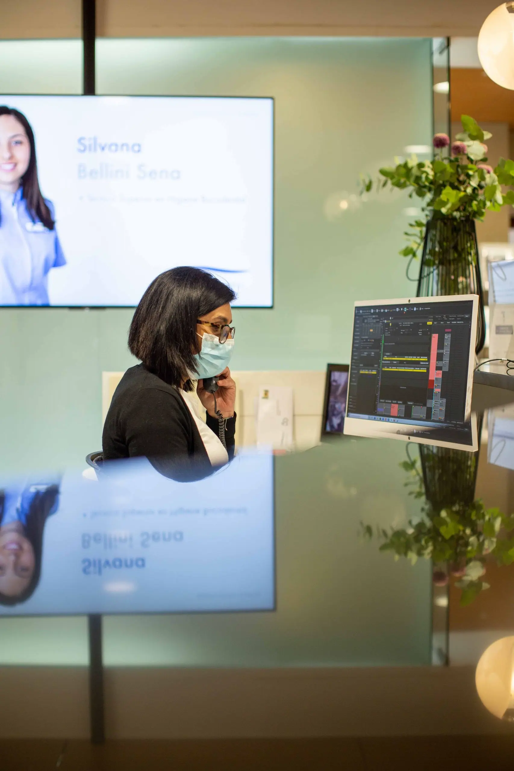 Imagen de una doctora en la clínica Tejerina