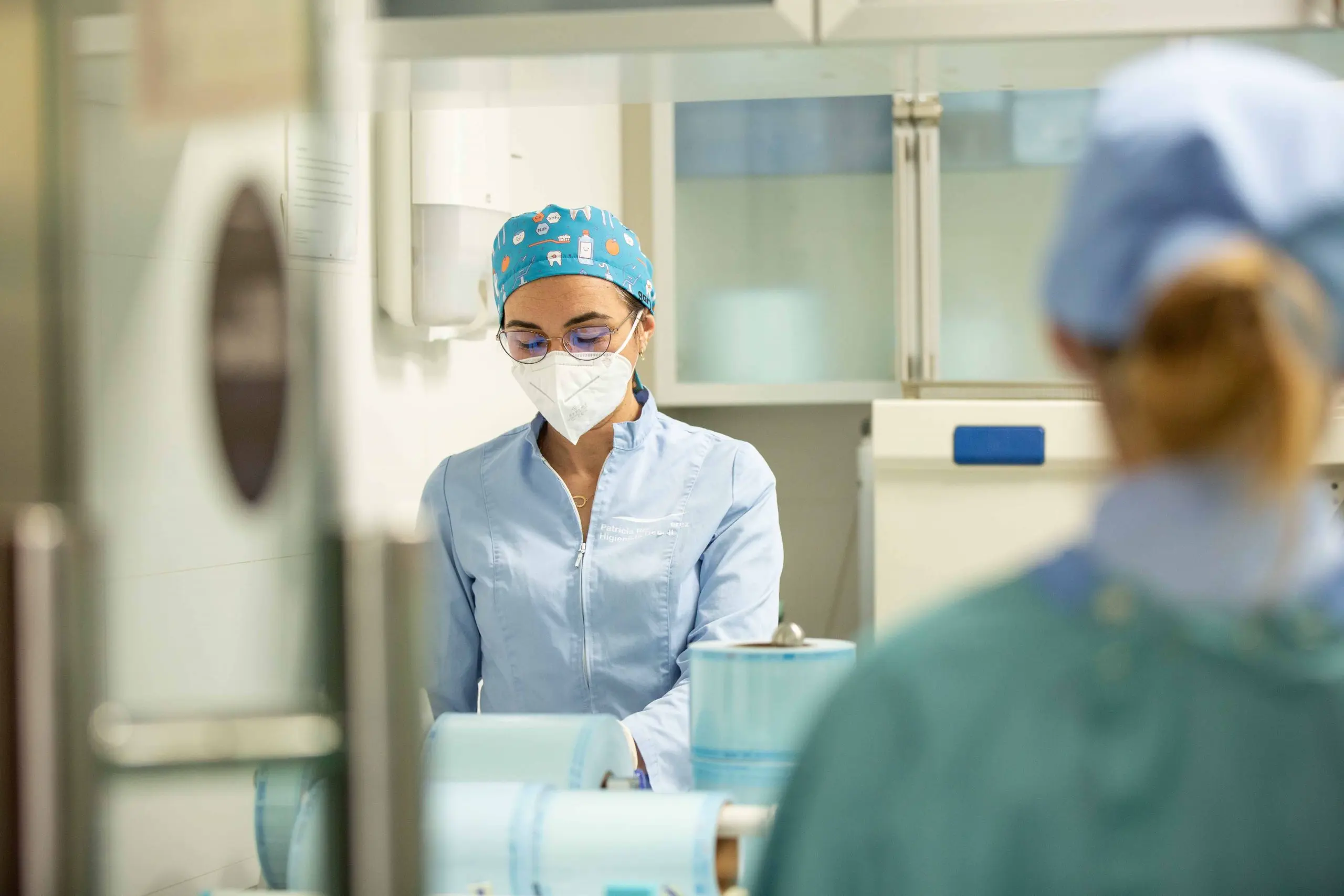 Imagen de una doctora en la clínica Tejerina